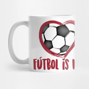 Fútbol is Life Mug